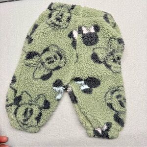 NWT Disney Baby Minnie Mouse Faux Shearling Fleece Infant Pants